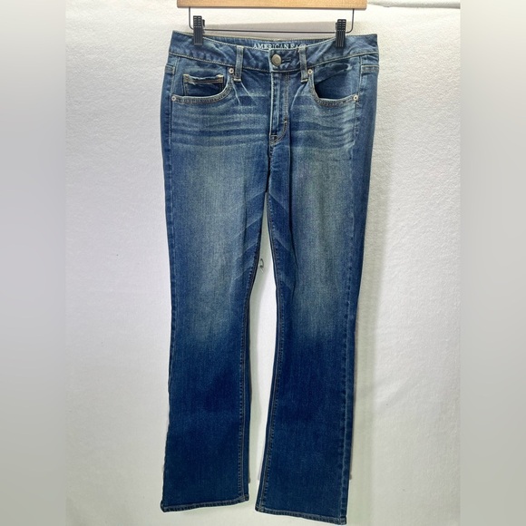 American Eagle Outfitters Denim - American Eagle Vintage Bootcut Jeans Womens 4 Long Stretch Denim Blue Pants 2036